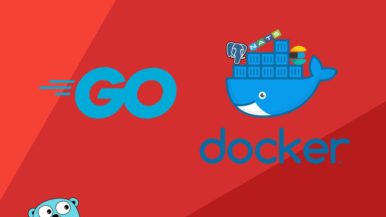 Go, Docker, NATS, PostgreSQL